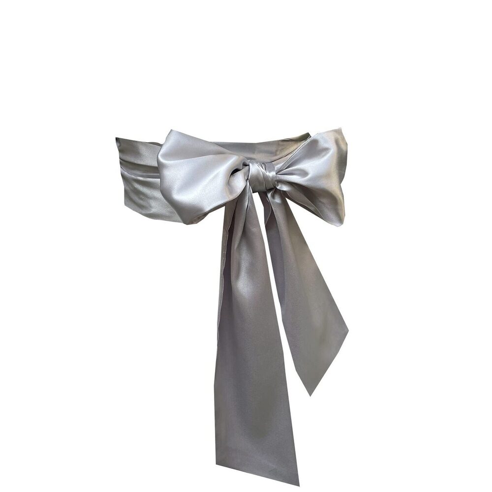 3881 Women Satin Sash Belts For Bridal Bridesmaid Dresses Girls Waist